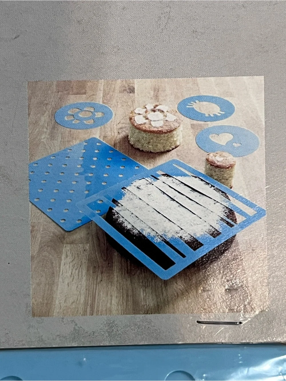 IKEA Baking, cake decorating stencils, set of 5